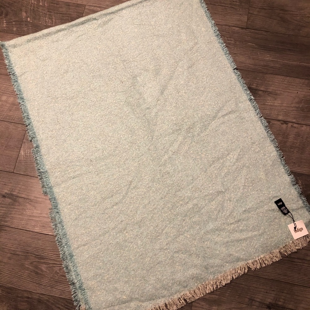 Indigo Blanket Scarf